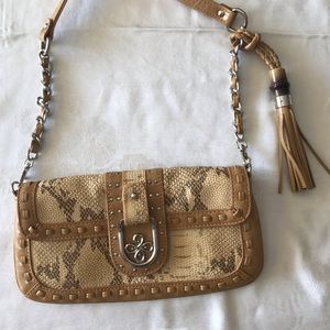 M.C. Handbag Embossed Sneaks skin small